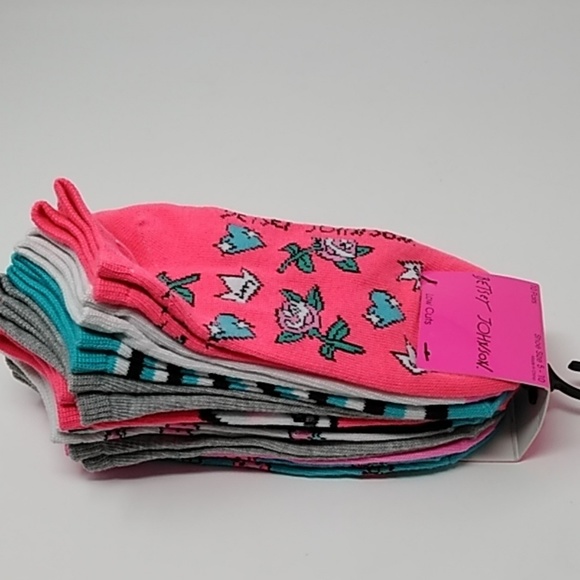 Betsey Johnson Low Cut Socks 10pk - Picture 7 of 8